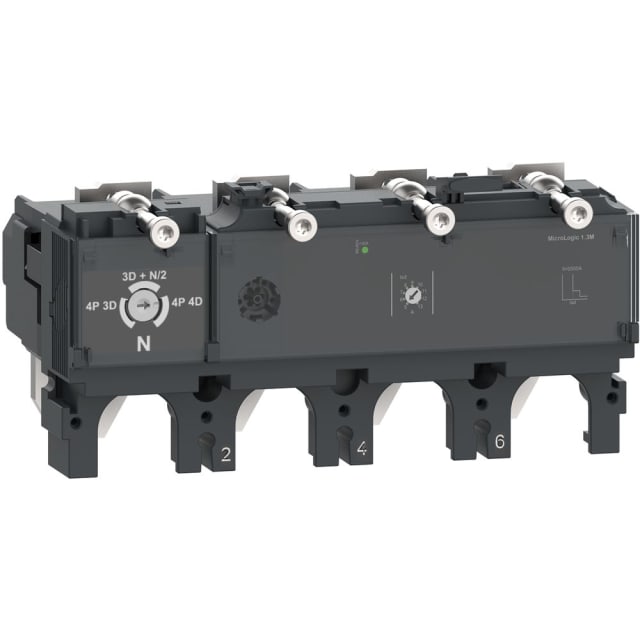 Schneider Distribution - Unité déclenchement 4P 400 A MicroLogic 2.3 | Pour ComPacT NSX - C4042D400 Schneider Distribution - Unité déclenchement 4P 400 A MicroLogic 2.3 | Pour ComPacT NSX - C4042D400