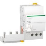 Schneider Distribution - Vigi iC60 - blocs additifs mis à la terre - 3P - 25 A - 30 mA - type A - A9Q24325