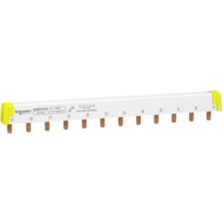 Schneider Distribution - barre omnibus en peigne - Facile à couper - Acti 9 3 pôles 12 modules 100 A - A9XPH312