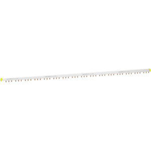 Schneider Distribution - barre omnibus en peigne - Facile à couper - Acti9 3 pôles + AUX 57 modules 100 A - A9XAH357