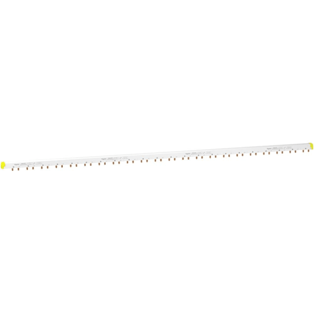 Schneider Distribution - barre omnibus en peigne -Facile à couper-Acti9 4 pôles équi. + AUX 57 mod. 100 A - A9XAH557 Schneider Distribution - barre omnibus en peigne -Facile à couper-Acti9 4 pôles équi. + AUX 57 mod. 100 A - A9XAH557
