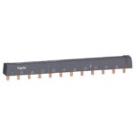 Schneider Distribution - barre omnibus en peigne - facile à couper - Acti 9 4 pôles 12 modules 100A - A9XPH412 – Image 2