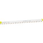 Schneider Distribution - barre omnibus en peigne - facile à couper - Acti 9 4 pôles 24 modules 100A - A9XPH424