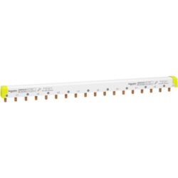 Schneider Distribution - barre omnibus en peigne - facile à couper - Acti 9 equilibrés 3P+N 18 modules 10 - A9XPH518