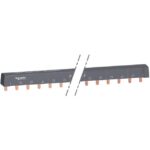 Schneider Distribution - barre omnibus en peigne - facile à couper - Acti 9 equilibrés 3P+N 24 modules 10 - A9XPH524
