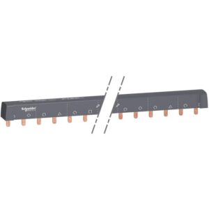 Schneider Distribution - barre omnibus en peigne - facile à couper - Acti 9 equilibrés 3P+N 24 modules 10 - A9XPH524