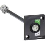 Schneider Distribution - commande rotative latérale droite INS 40...160 - poignée noire - 28943