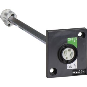 Schneider Distribution - commande rotative latérale droite INS 40...160 - poignée noire - 28943