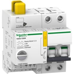 Schneider Distribution - disjoncteur à commande intégré Reflex iC60N 2P 16A C Ti24 - A9C62216