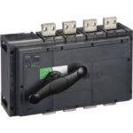 Schneider Distribution - interrupteur-sectionneur boîtier moulé Interpact INS1250 - 4P - 1250 A - 31335