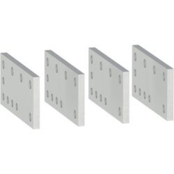 Schneider Distribution - jeu de 4 plages complém. pour racc. par câbles pour NS800 - NS1600N/H/L - NT800 - 33645