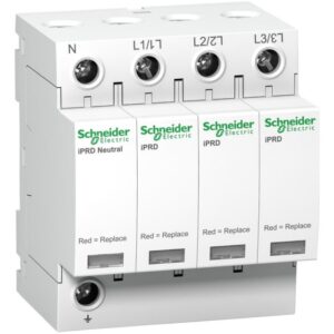 Schneider Distribution - parafoudre modulaire iPRD20r - 3P + N - 350V - avec transfert à distance - A9L20601
