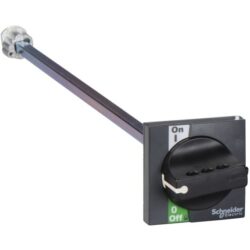Schneider Distribution - poignée rotative avant INS 40-160 - poignée noire - LV428941