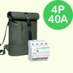 Schneider Residential - Colis sacoche de vélo Interr diff Resi9 XB 4p 40A: 2x R9R04440 + 6x R9R01440 - 2025BAG4P40