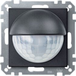 Détails visibles de Détecteur de présence KNX 180° anthracite System M pour Détecteurs de présence