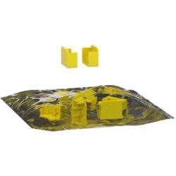 Détails visibles de Embout de peigne 3P R9 pour tableau électrique pour Accessoires de raccordement pour tableaux