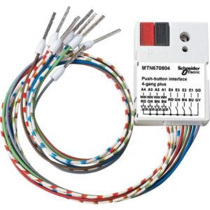 Schneider Residential - Interface poussoir quadruple Plus KNX