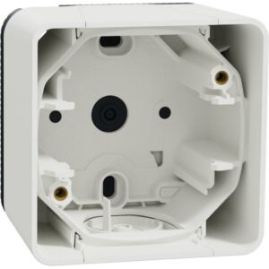 Schneider Residential - Mureva Styl - Boîte 1 poste - saillie - IP55 - IK08 - blanc - MUR39911