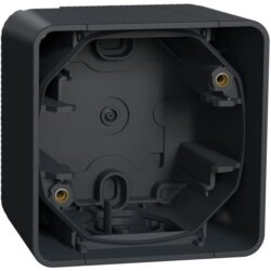 Schneider Residential - Mureva Styl - Boîte 1 poste - saillie - IP55 - IK08 - gris - MUR37911