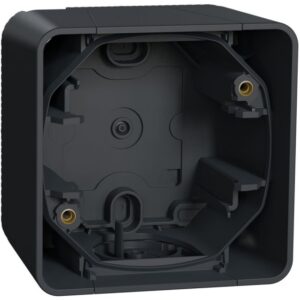Schneider Residential - Mureva Styl - Boîte 1 poste - saillie - IP55 - IK08 - gris - MUR37911