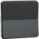 Schneider Residential - Mureva Styl - Bouton poussoir - composable - IP55 - IK08 - connexion auto - gris - MUR35027