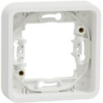 Schneider Residential - Mureva Styl - Cadre 1 poste - encastré - IP55 - IK08 - blanc - MUR39107