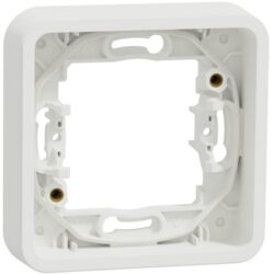 Schneider Residential - Mureva Styl - Cadre 1 poste - encastré - IP55 - IK08 - blanc - MUR39107