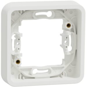 Schneider Residential - Mureva Styl - Cadre 1 poste - encastré - IP55 - IK08 - blanc - MUR39107