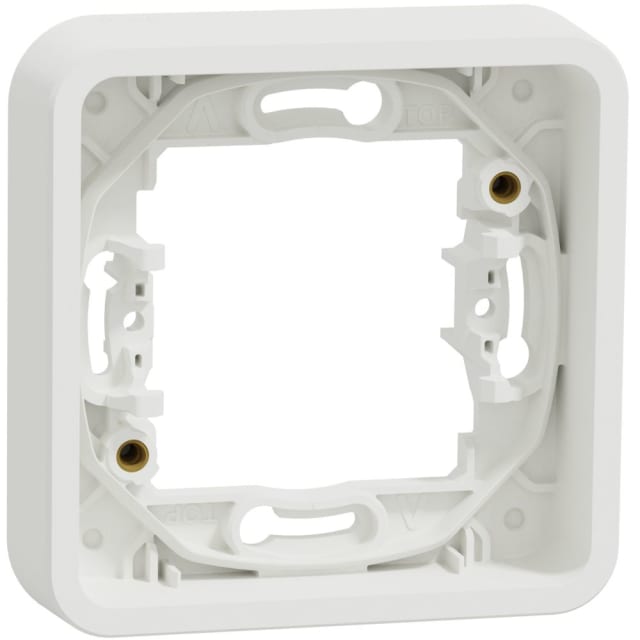 Schneider Residential - Mureva Styl - Cadre 1 poste - encastré - IP55 - IK08 - blanc - MUR39107 Schneider Residential - Mureva Styl - Cadre 1 poste - encastré - IP55 - IK08 - blanc - MUR39107