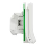 Schneider Residential - Mureva Styl - Prise courant 2P+T - composable - IP55 IK08 - connex auto - blanc - MUR39133 – Image 4