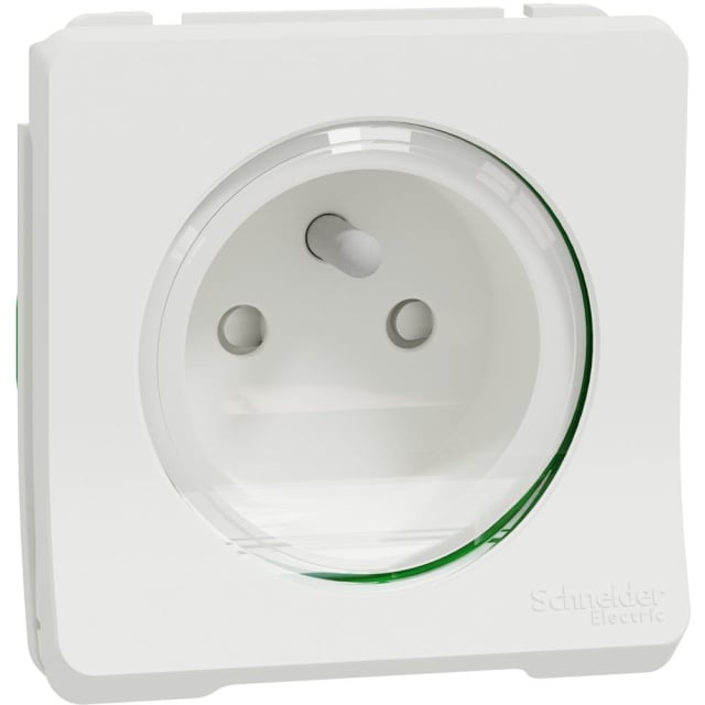Schneider Residential - Mureva Styl - Prise courant 2P+T - composable - IP55 IK08 - connex auto - blanc - MUR39133 Schneider Residential - Mureva Styl - Prise courant 2P+T - composable - IP55 IK08 - connex auto - blanc - MUR39133