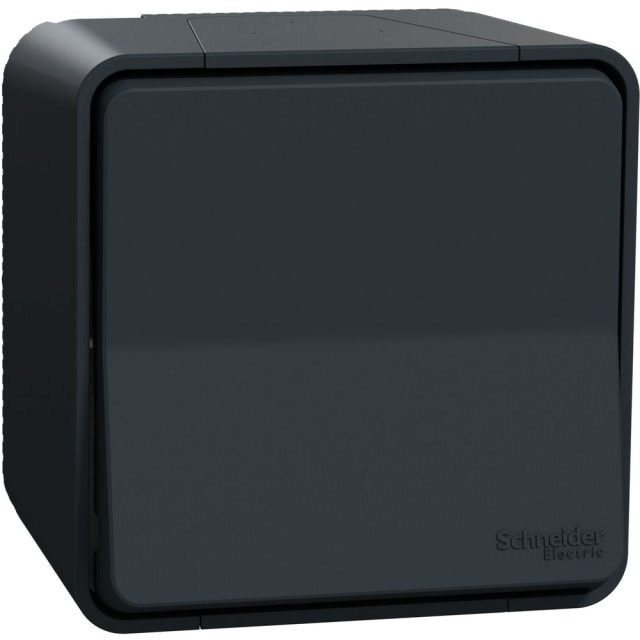 Schneider Residential - Mureva Styl - Va et vient - saillie - IP55 - IK08 - connexion auto - gris - MUR35021 Schneider Residential - Mureva Styl - Va et vient - saillie - IP55 - IK08 - connexion auto - gris - MUR35021