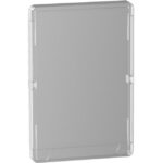Schneider Residential - Porte Transparente 18 modules 4 rangées - R9H18428