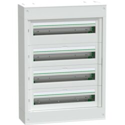 Schneider Residential - PrismaSeT S - Coffret modulaire - 4x24 modules - sans porte - blanc - LVSST424