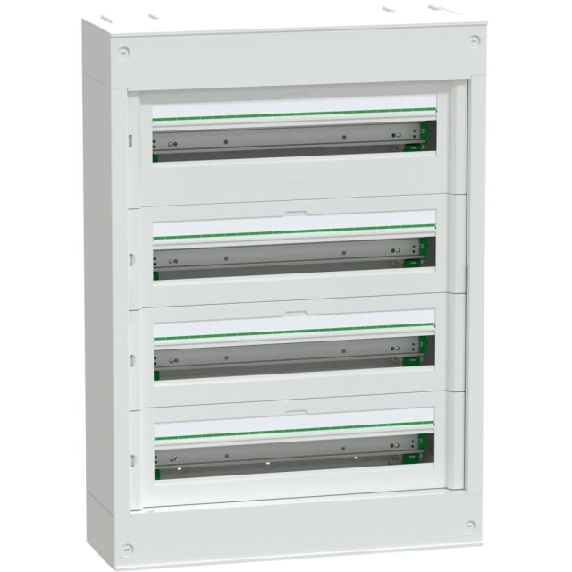 Schneider Residential - PrismaSeT S - Coffret modulaire - 4x24 modules - sans porte - blanc - LVSST424 Schneider Residential - PrismaSeT S - Coffret modulaire - 4x24 modules - sans porte - blanc - LVSST424