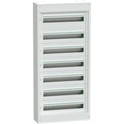Schneider Residential - PrismaSeT S - Coffret modulaire - 7x24 modules - sans porte - blanc - LVSST724