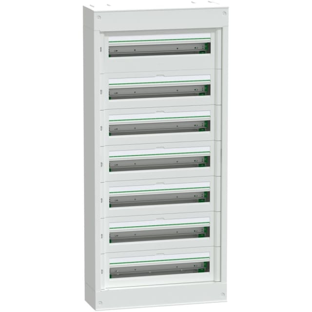 Schneider Residential - PrismaSeT S - Coffret modulaire - 7x24 modules - sans porte - blanc - LVSST724 Schneider Residential - PrismaSeT S - Coffret modulaire - 7x24 modules - sans porte - blanc - LVSST724