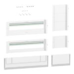 Schneider Residential - PrismaSeT S - Coffret modulaire - 8x24 modules - sans porte - blanc - LVSST824 – Image 3