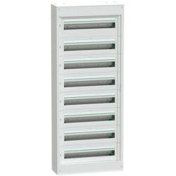 Schneider Residential - PrismaSeT S - Coffret modulaire - 8x24 modules - sans porte - blanc - LVSST824