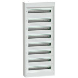 Schneider Residential - PrismaSeT S - Coffret modulaire - 8x24 modules - sans porte - blanc - LVSST824
