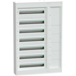 Schneider Residential - PrismaSeT S - Coffret modulaire avec gaine - 7x24 modules - sans porte - blanc - LVSSD724