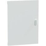 Schneider Residential - PrismaSeT S - Porte Pleine pour coffret 4x24 modules - blanche - LVSSDP424