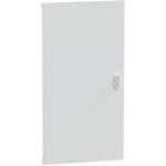 Schneider Residential - PrismaSeT S - Porte Pleine pour coffret 6x24 modules - blanche - LVSSDP624