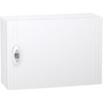 Schneider Residential - PrismaSeT XS - coffret en saillie - 1 rangée - 18M - porte pleine - blanc - LVSXL118