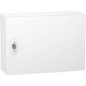 Schneider Residential - PrismaSeT XS - coffret en saillie - 1 rangée - 18M - porte pleine - blanc - LVSXL118