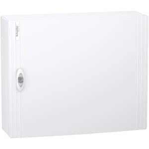 Schneider Residential - PrismaSeT XS - coffret en saillie - 2 rangées - 24M - porte pleine - blanc - LVSXL224