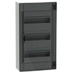 Schneider Residential - PrismaSeT XS - coffret en saillie - 3 rangées - 13M -porte transparente - blanc - LVSXM313