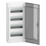 Schneider Residential - PrismaSeT XS - coffret en saillie - 4 rangées - 13M -porte transparente - blanc - LVSXM413 – Image 3