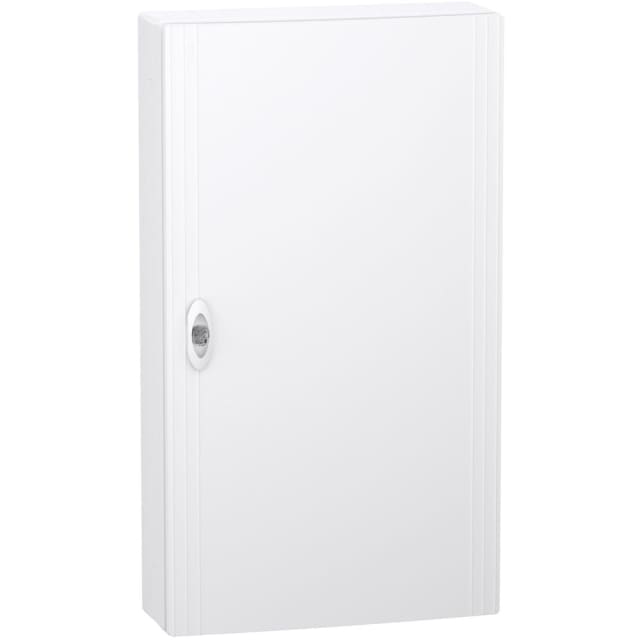 Schneider Residential - PrismaSeT XS - coffret en saillie - 4 rangées - 18M - porte pleine - blanc - LVSXL418 Schneider Residential - PrismaSeT XS - coffret en saillie - 4 rangées - 18M - porte pleine - blanc - LVSXL418