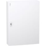 Schneider Residential - PrismaSeT XS - coffret en saillie - 4 rangées - 24M - porte pleine - blanc - LVSXL424